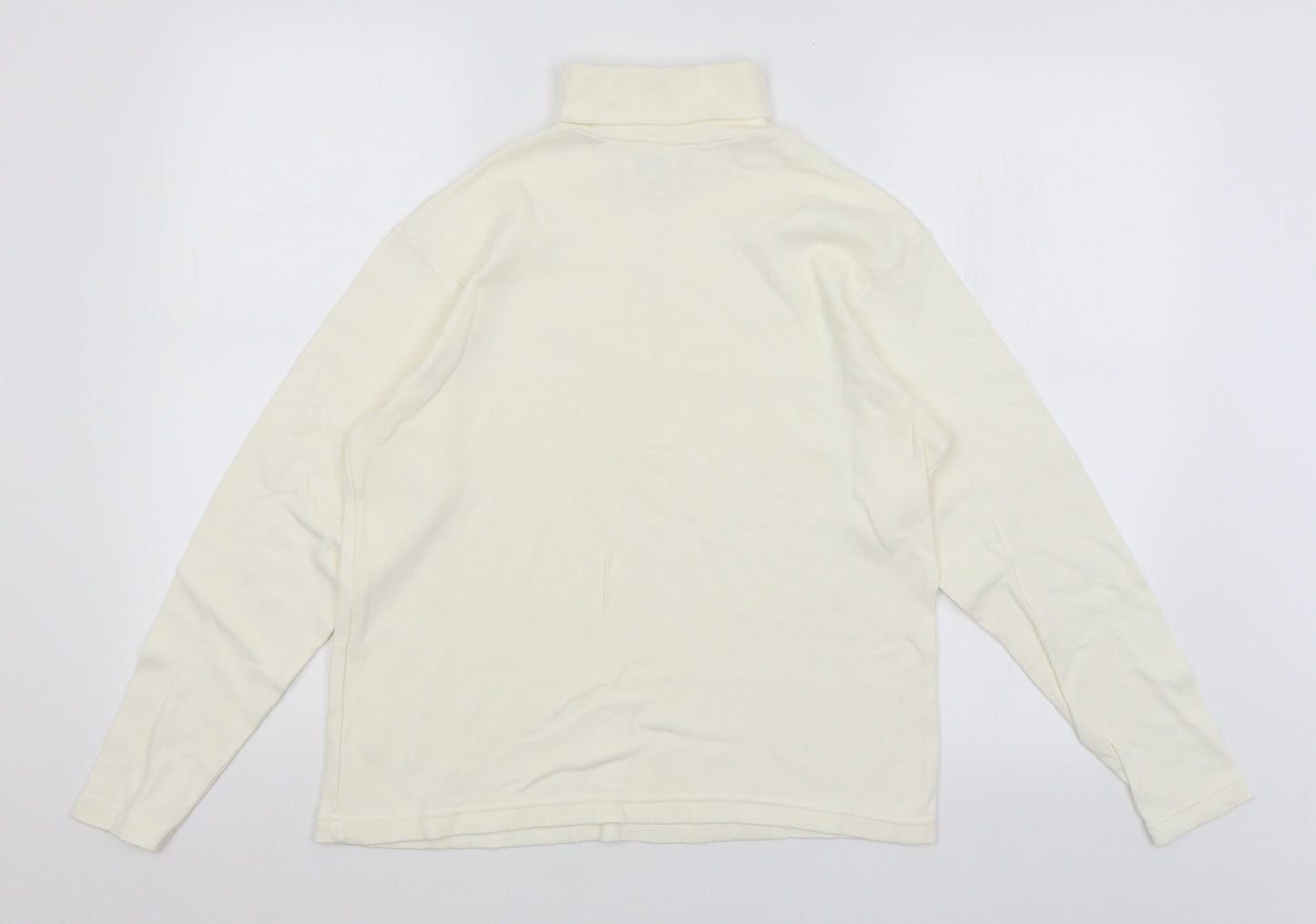 Brettles Womens Ivory   Basic T-Shirt Size XL