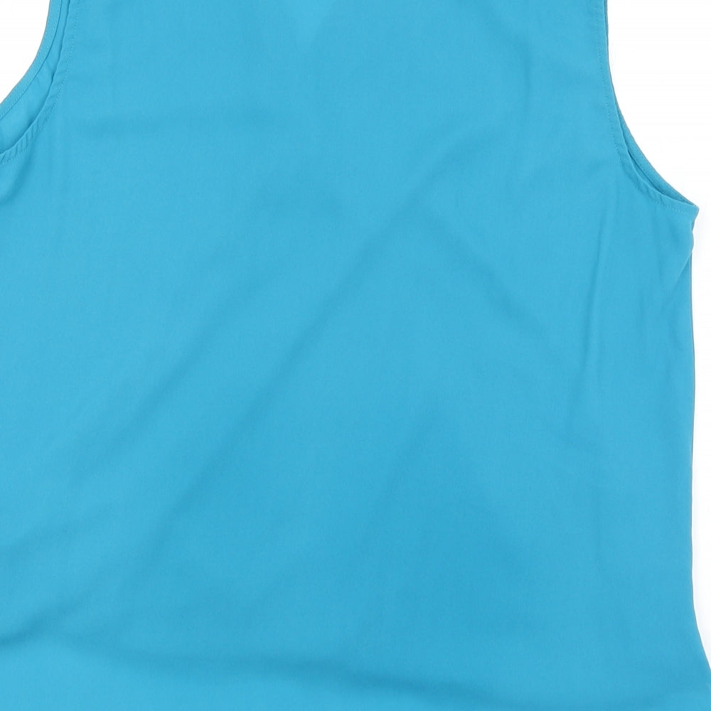 George Womens Blue   Basic Blouse Size 14