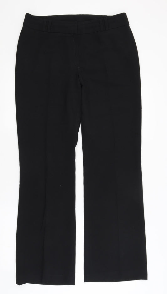 NL Collection Womens Black   Dress Pants Trousers Size 14 L31 in