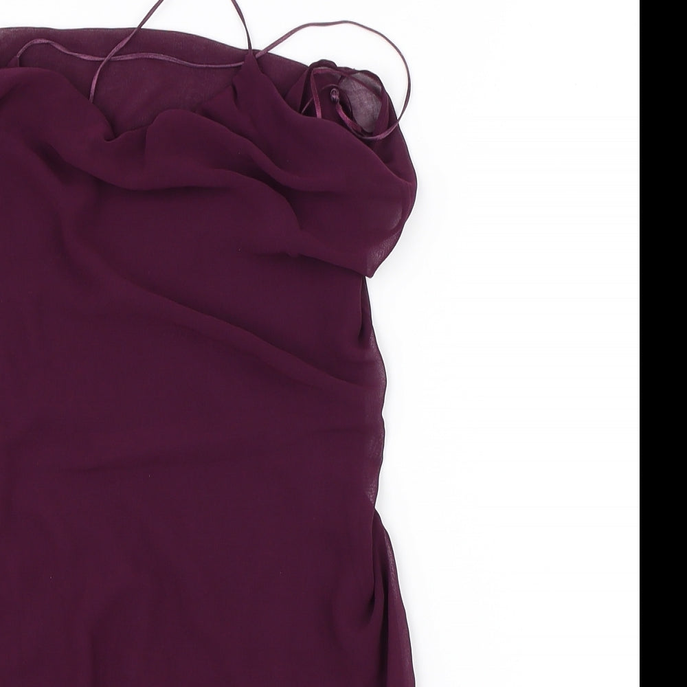 Zara Womens Purple   Basic Blouse Size S