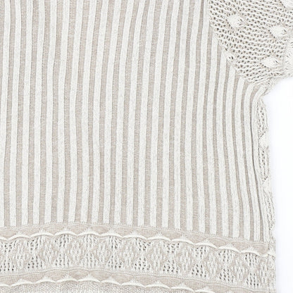 Bonmarché Womens Beige Cardigan Jumper Size L