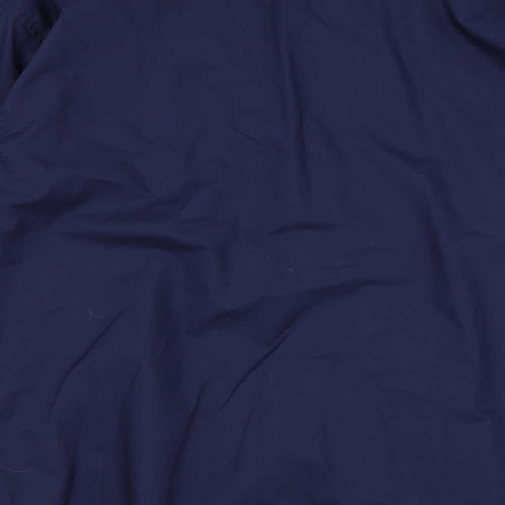 Lyon Becker Mens Blue    Button-Up Size 2XL