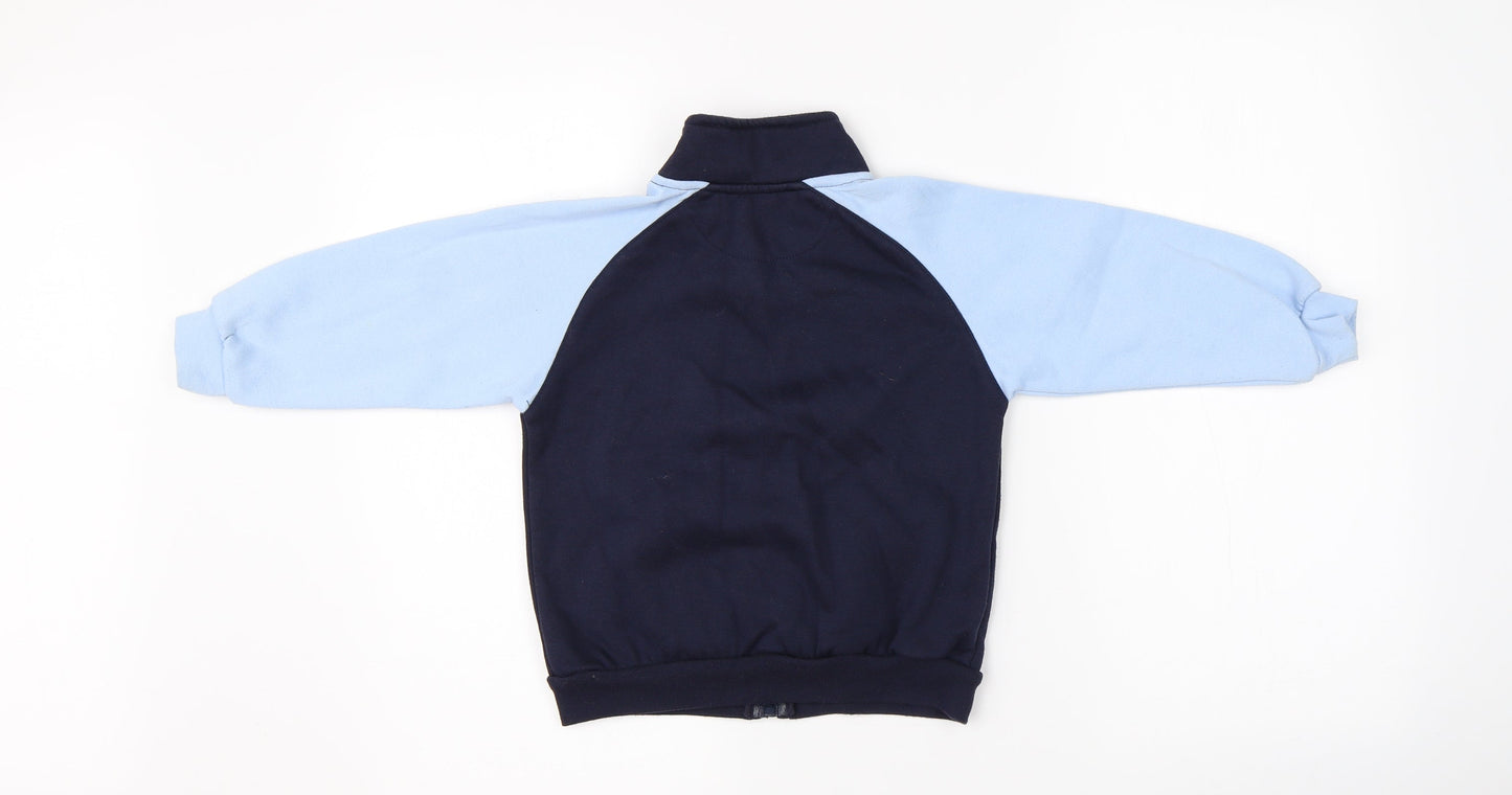 Lonsdale Boys Blue   Full Zip Jumper Size 2-3 Years