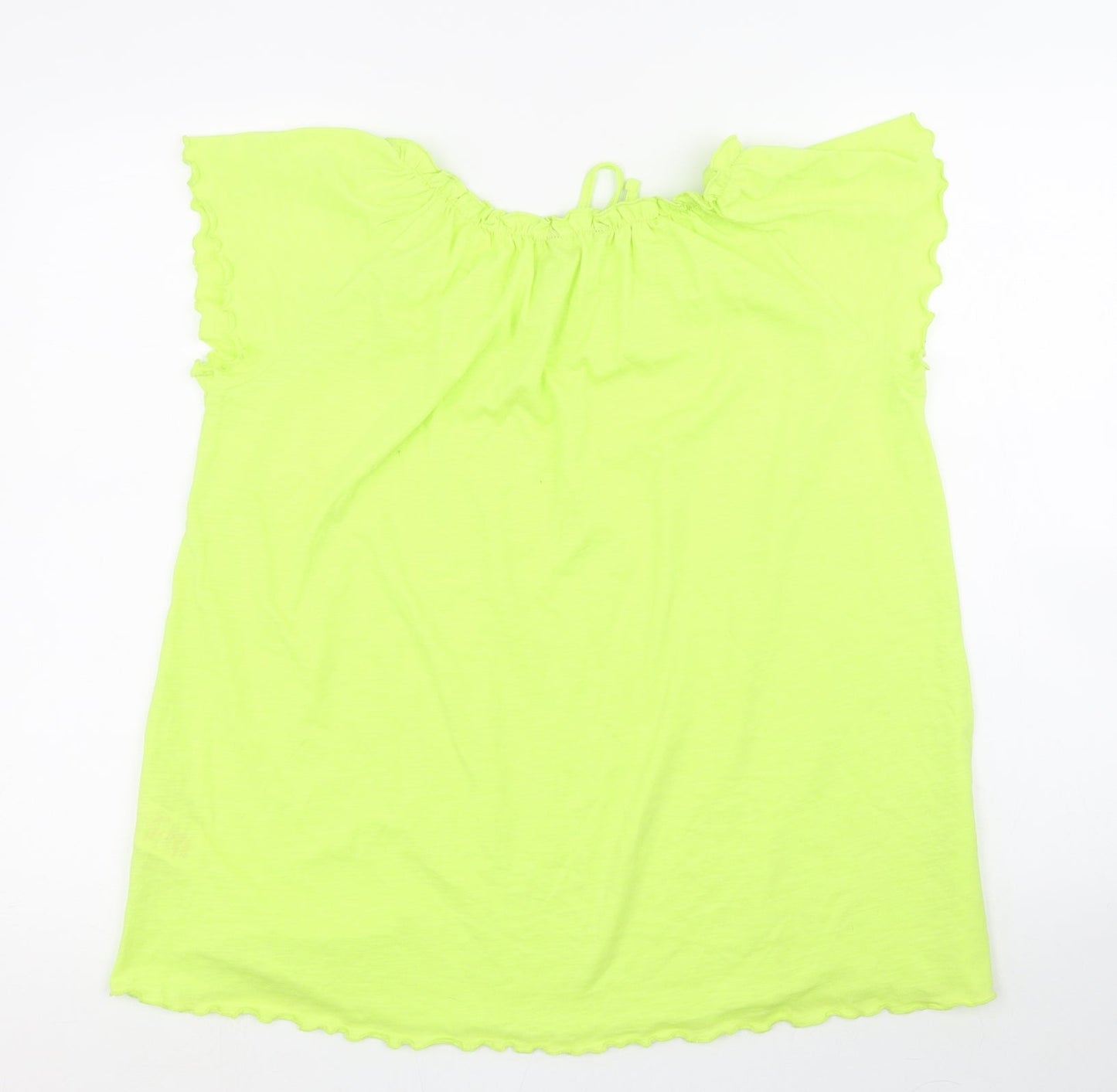 Peacocks Womens Green   Basic Blouse Size 16