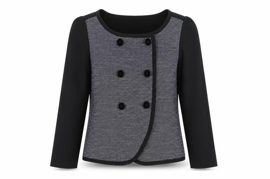 Gap  Womens Grey Check  Jacket Blazer Size M
