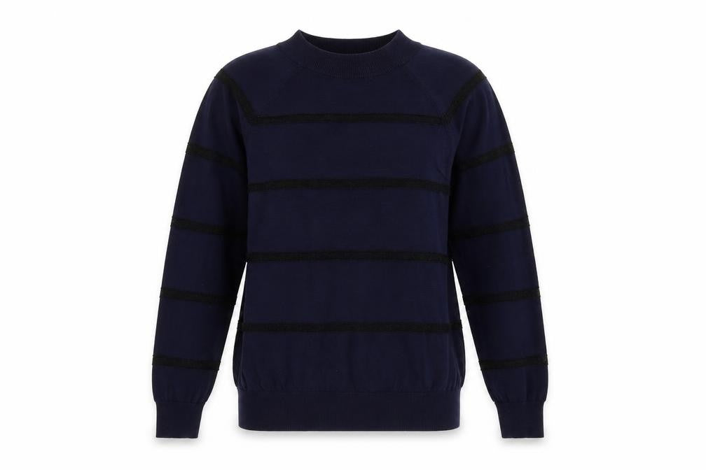 Jack Wills  Womens Blue Striped  Pullover Jumper Size 8