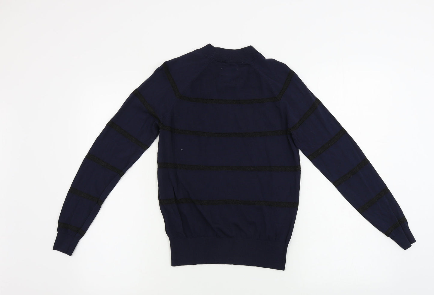 Jack Wills  Womens Blue Striped  Pullover Jumper Size 8