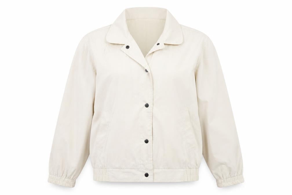 Damart Womens Beige   Jacket Coat Size 14