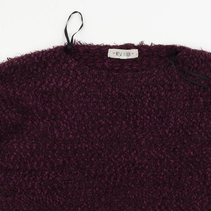 New Look  Womens Purple   Pullover Jumper Size S