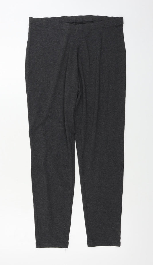 George Womens Grey   Jegging Trousers Size L L24 in