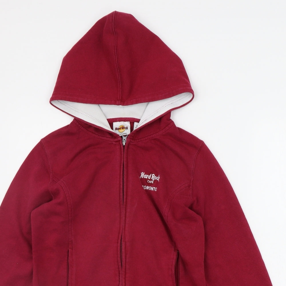 Hard Rock Womens Red   Jacket Coat Size S