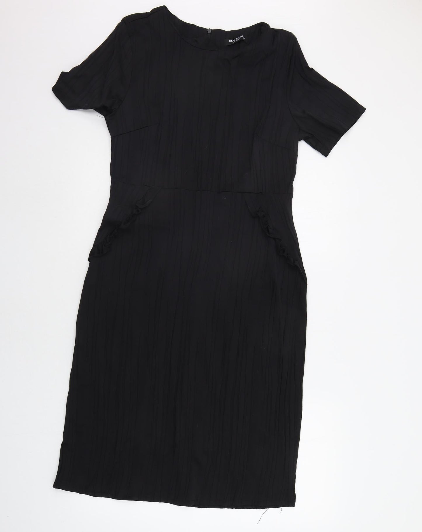 Real Form Womens Black   A-Line  Size 14