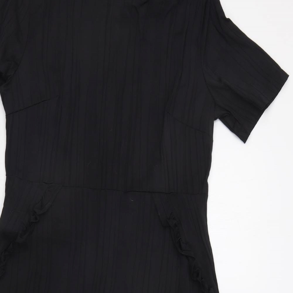 Real Form Womens Black   A-Line  Size 14