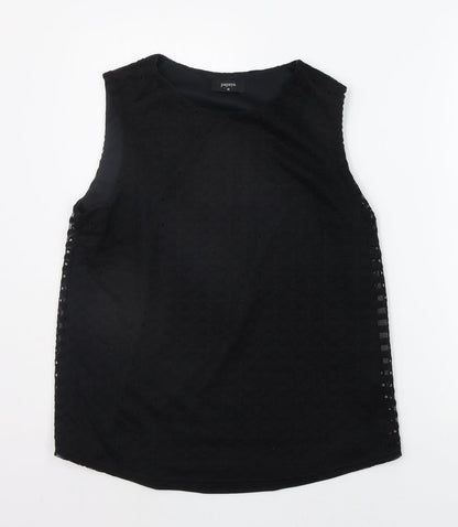 Additional front view of Papaya women’s white basic t-shirt, size UK 10