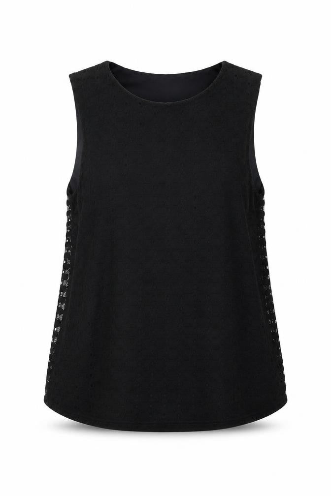 Papaya Womens White   Basic T-Shirt Size 10