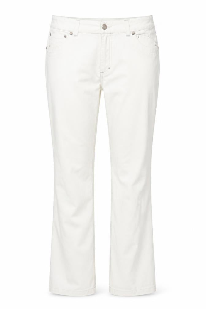 pooopvano Womens White   Skinny Jeans Size 16 L30 in