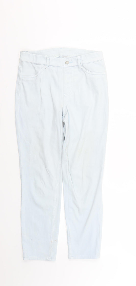 Preworn Womens Blue   Skinny Jeans Size S L23 in