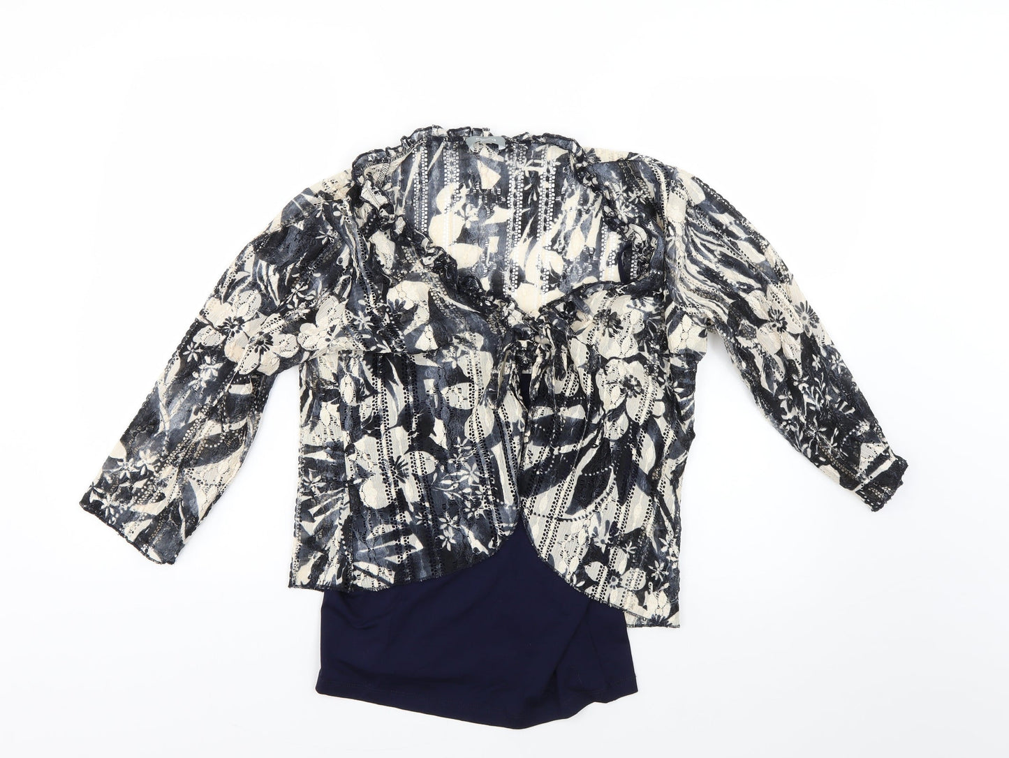 Per Una Womens Blue   Basic Blouse Size 12