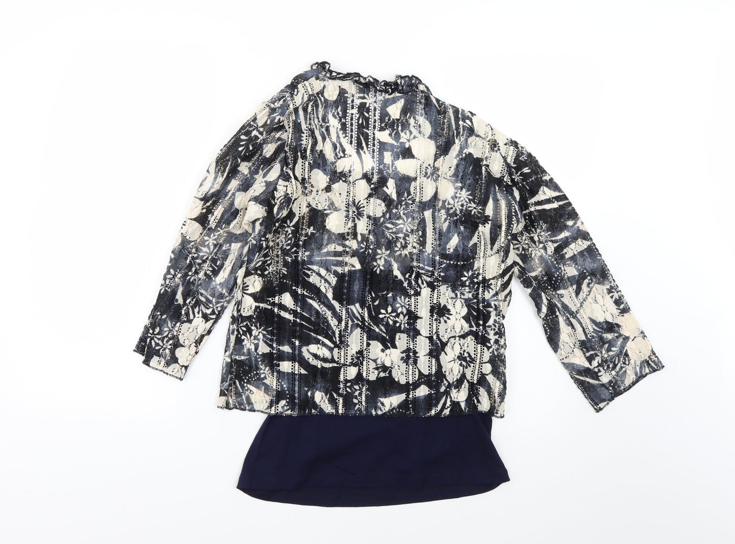 Per Una Womens Blue   Basic Blouse Size 12