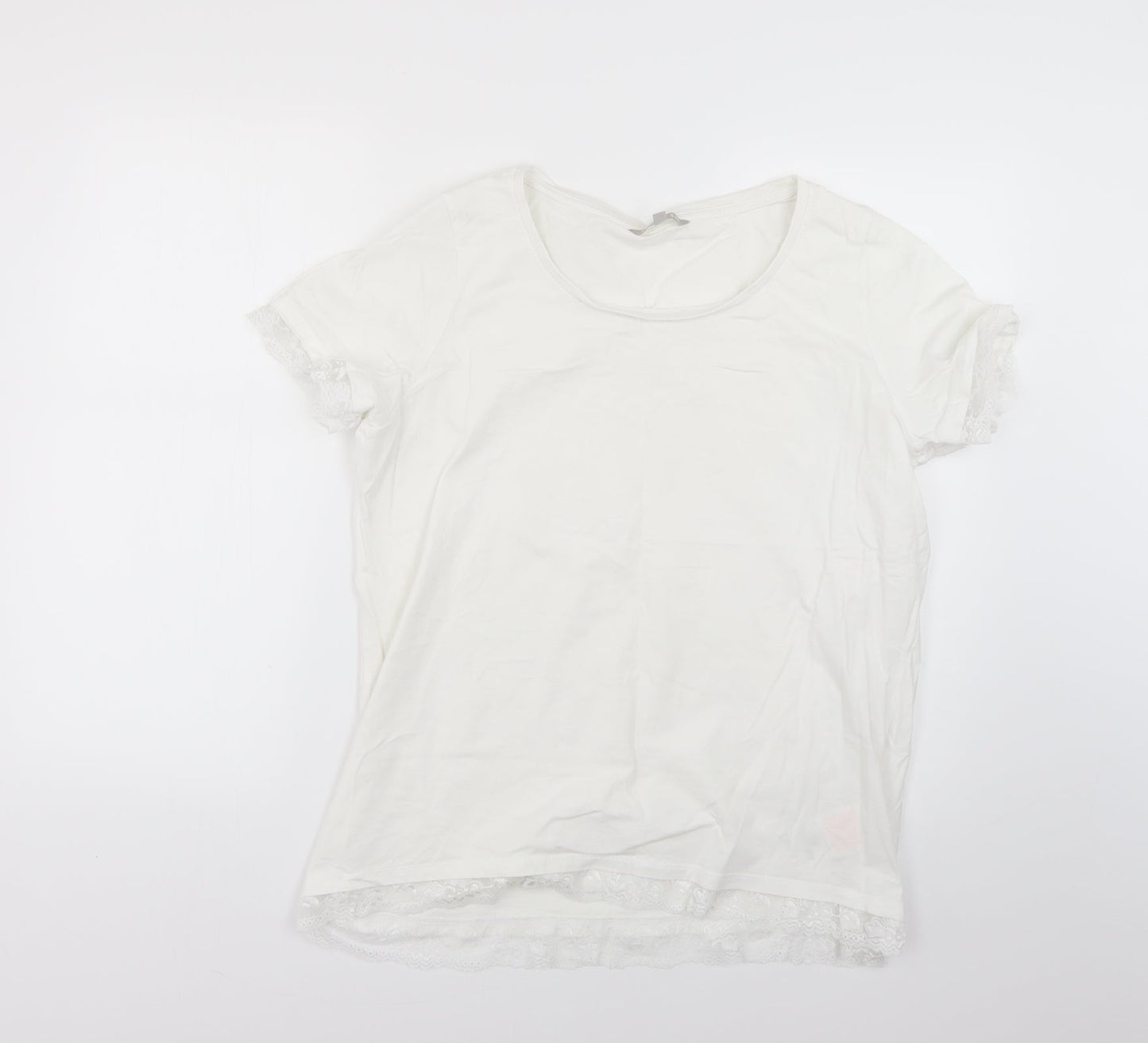 pebble bay Womens White   Basic Blouse Size 16