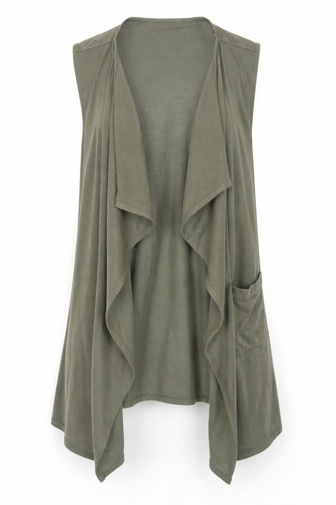 a&d Womens Green   Gilet Jacket Size M