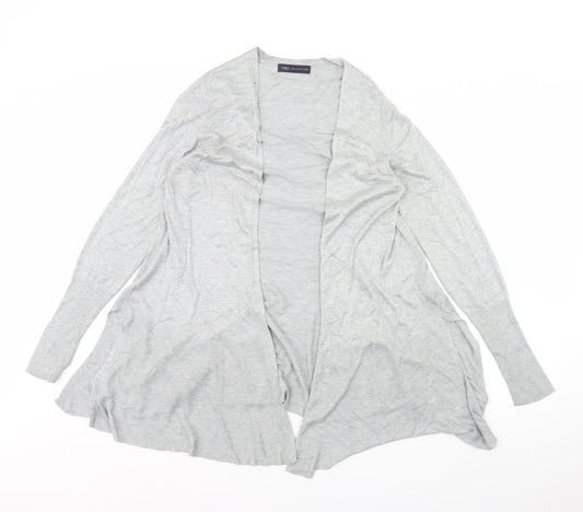 M&S Womens Grey   Cardigan Jumper Size M