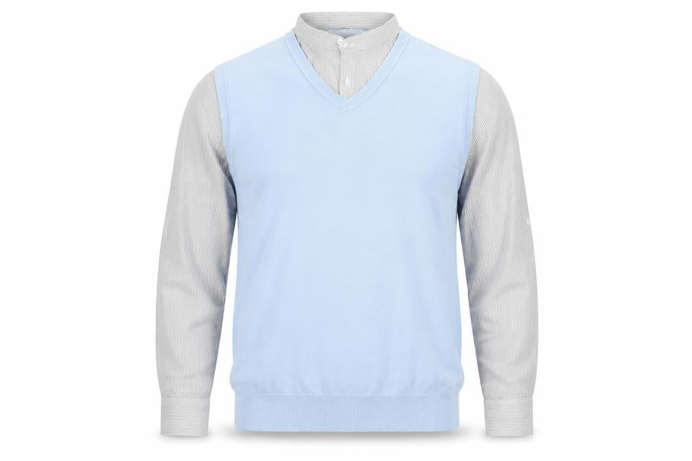 Ref 0273 Mens Blue   Pullover Jumper Size L