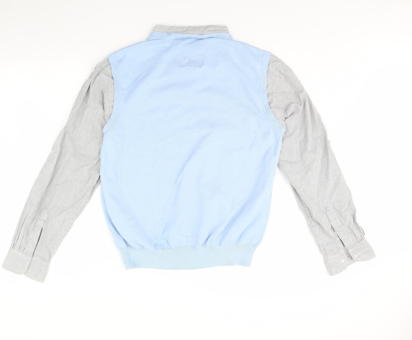 Ref 0273 Mens Blue   Pullover Jumper Size L