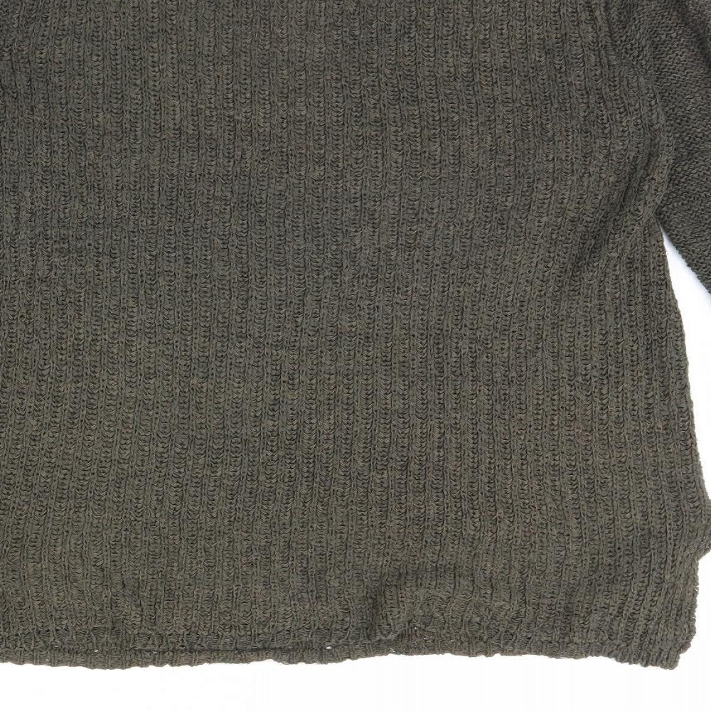 H&M Womens Green   Pullover Jumper Size L