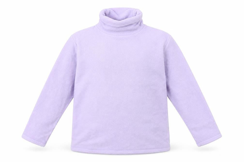 Maine New England Girls Purple Fleece Pullover Jumper Size 5 Years