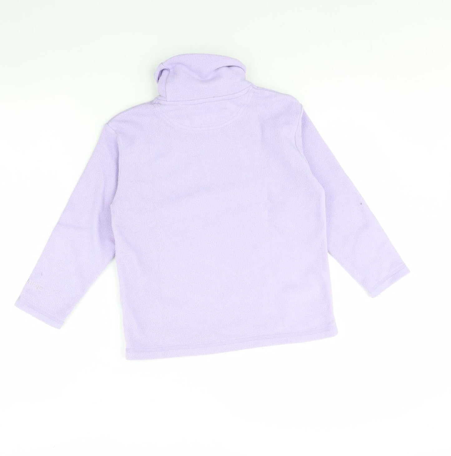 Maine Girls Purple  Fleece Pullover Jumper Size 5 Years