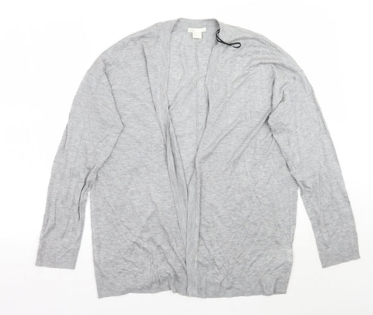 H&M Womens Grey   Cardigan Jumper Size S