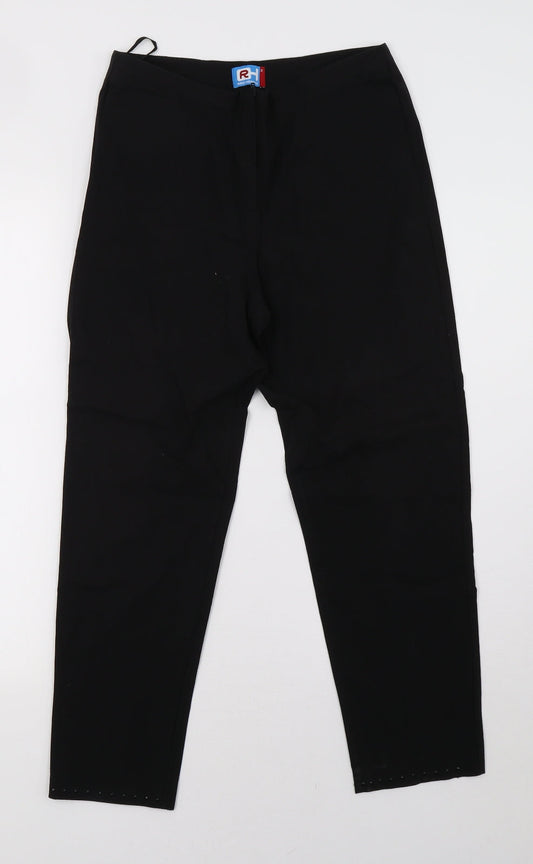 Debenhams Womens Black   Trousers  Size 12 L26 in