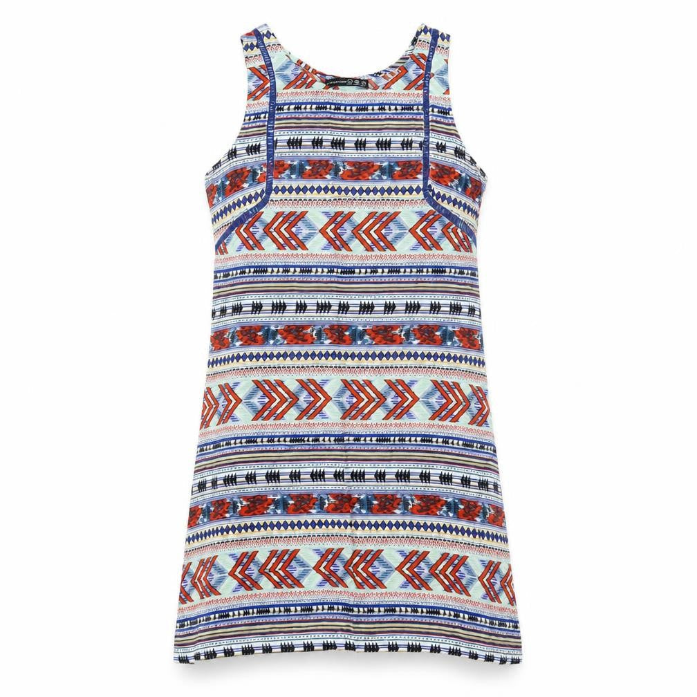 Primark Womens Multicoloured Geometric  Shift  Size 8