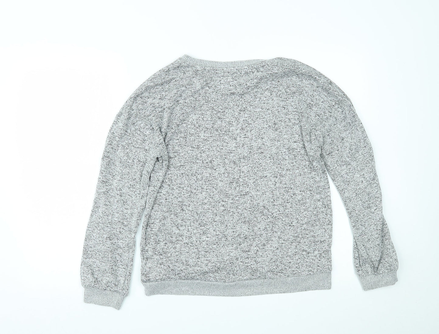 NEXT Womens Grey Solid  Top Pyjama Top Size XS
