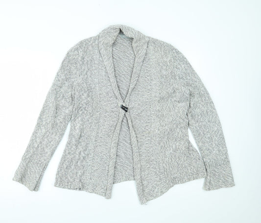 Wallis Womens Grey   Cardigan Jumper Size M