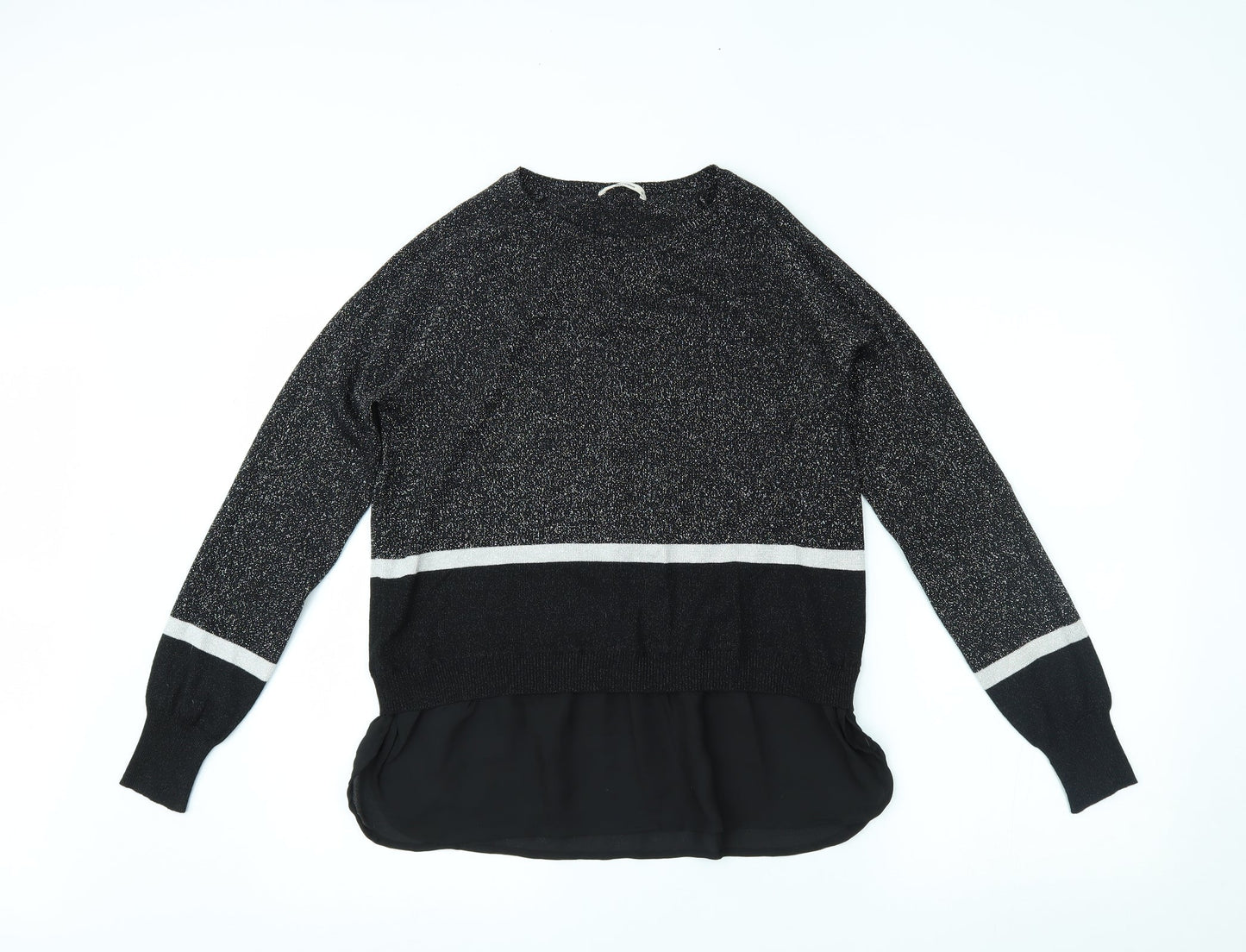 TU Womens Black   Basic Blouse Size 10