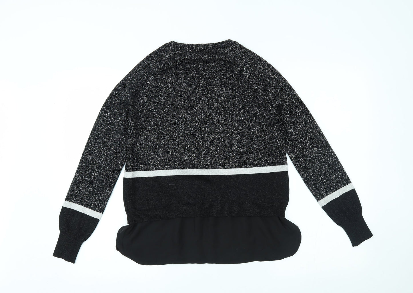 TU Womens Black   Basic Blouse Size 10