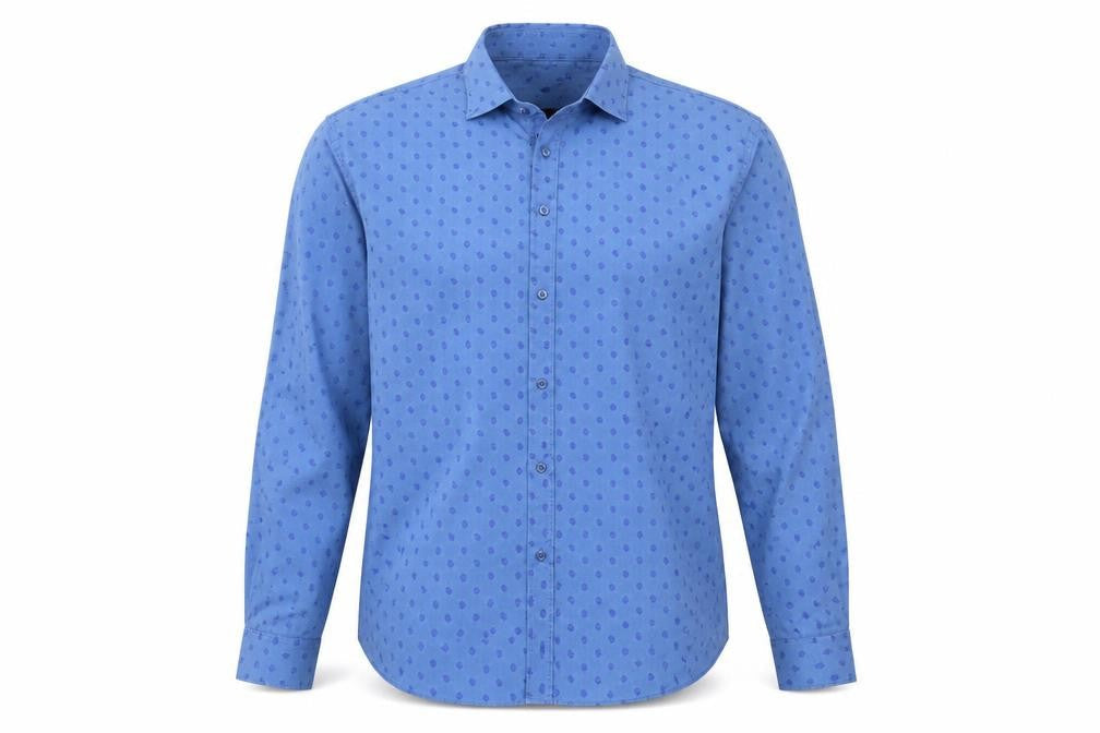 Cedarwood State Mens Blue Button-Up Size 16.5