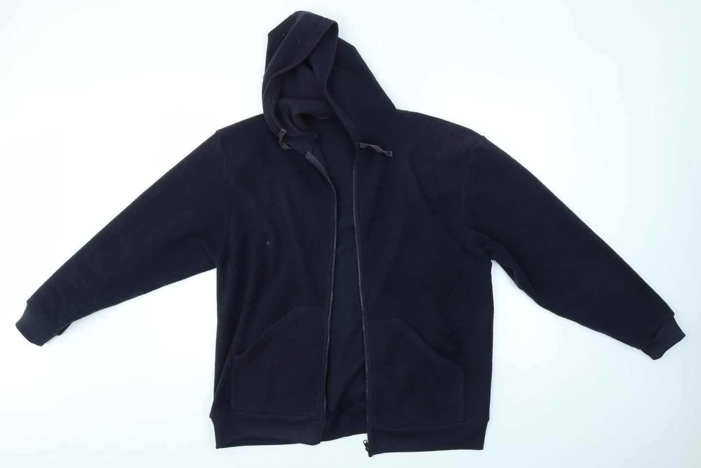 m7S Boys Blue   Full Zip Hoodie Size 13-14 Years