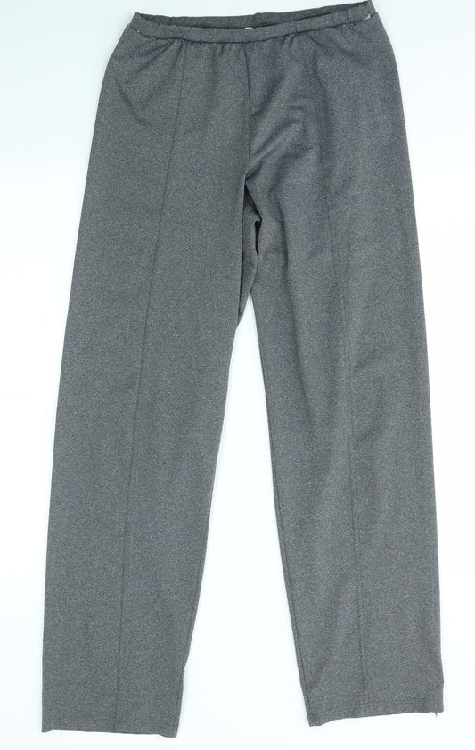 ES DESIGN Womens Grey   Dress Pants Trousers Size M L30 in