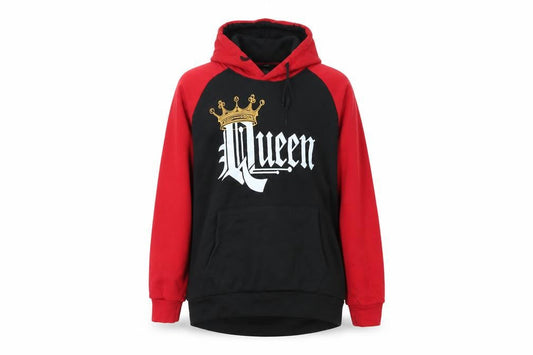 Womens Multicoloured   Pullover Hoodie Size M  - QUEEN