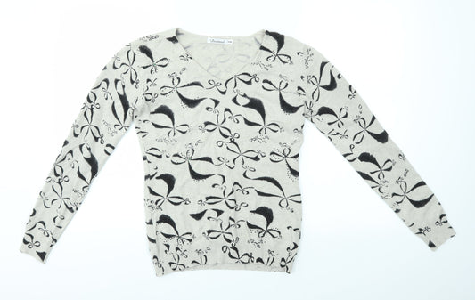DAMOD Womens Multicoloured   Pullover Jumper Size S