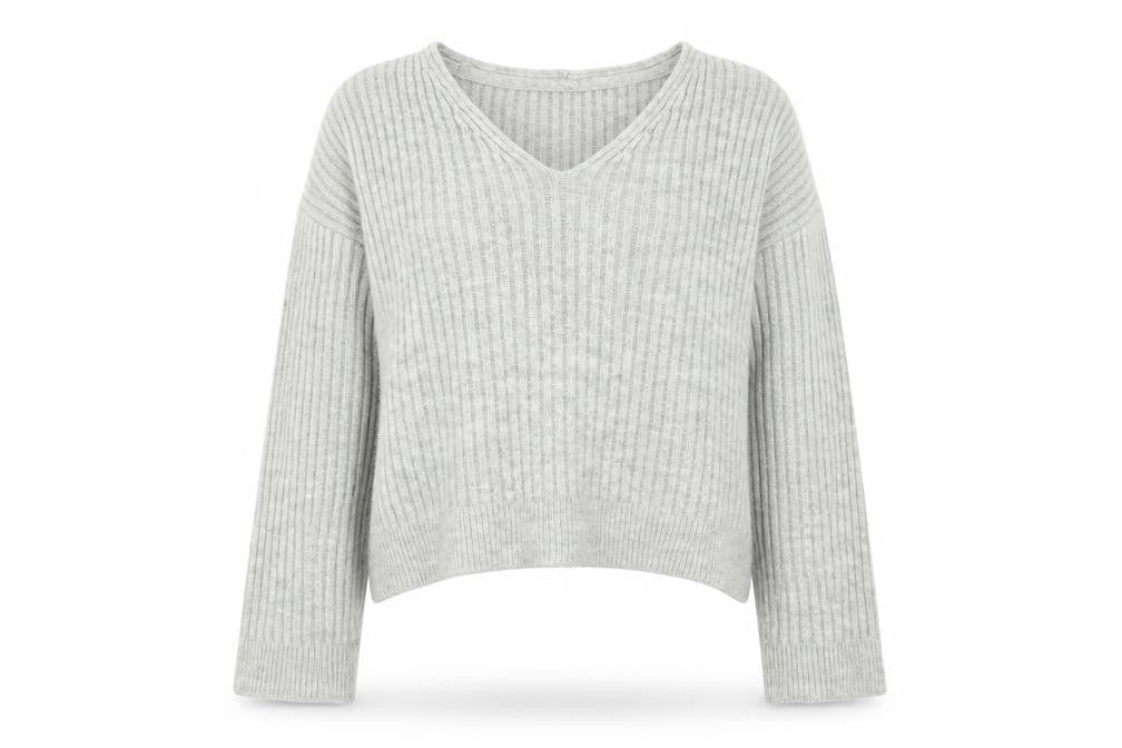 New Look Womens Grey   Pullover Jumper Size S