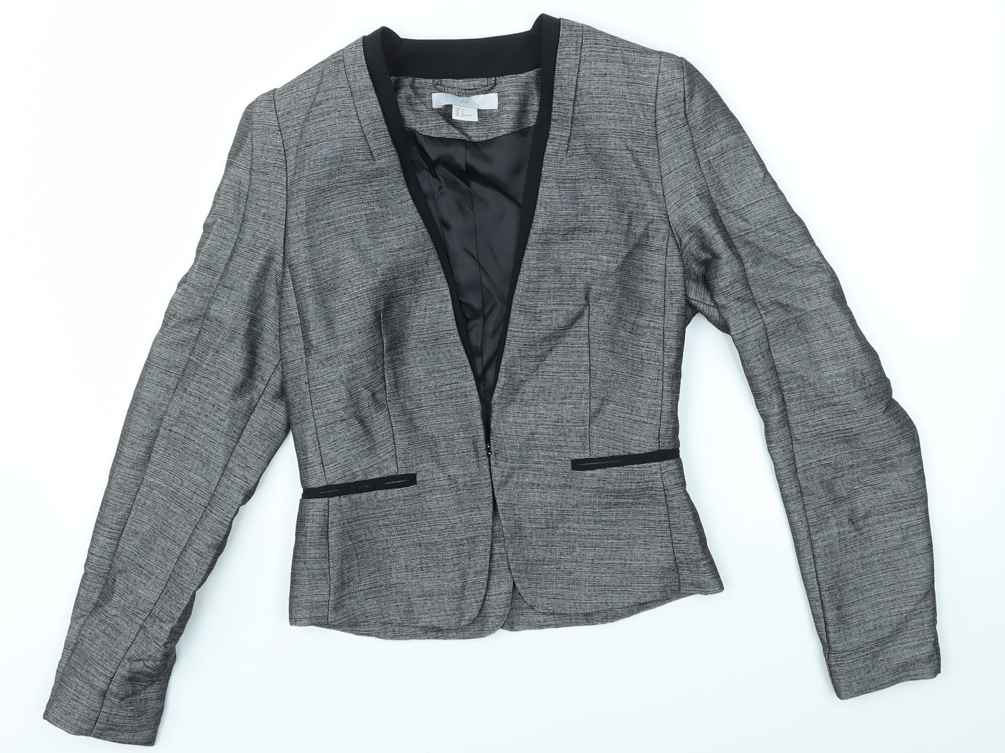 H&M Womens Grey   Jacket  Size 6