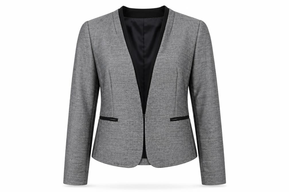 H&M Womens Grey   Jacket  Size 6