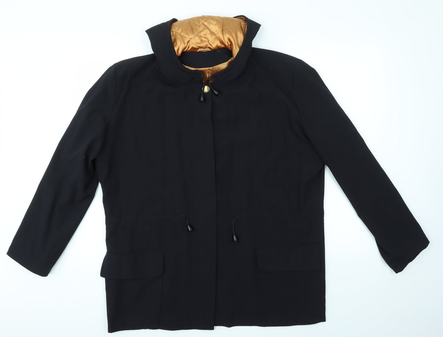 Preworn Womens Multicoloured   Overcoat Coat Size XL