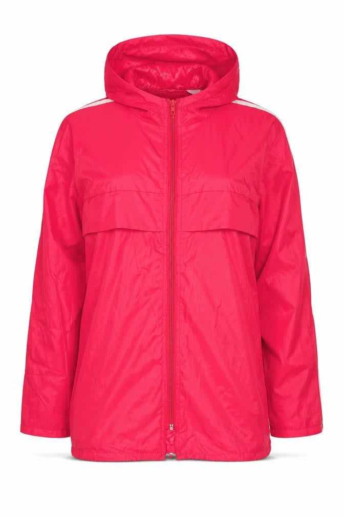 Preworn Womens Red   Rain Coat Coat Size S
