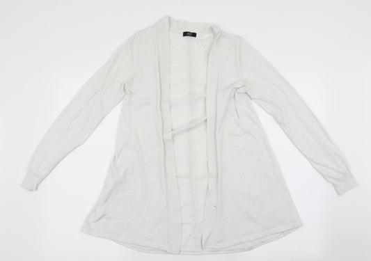 Florence and Fred Womens White   Cardigan Jumper Size 8