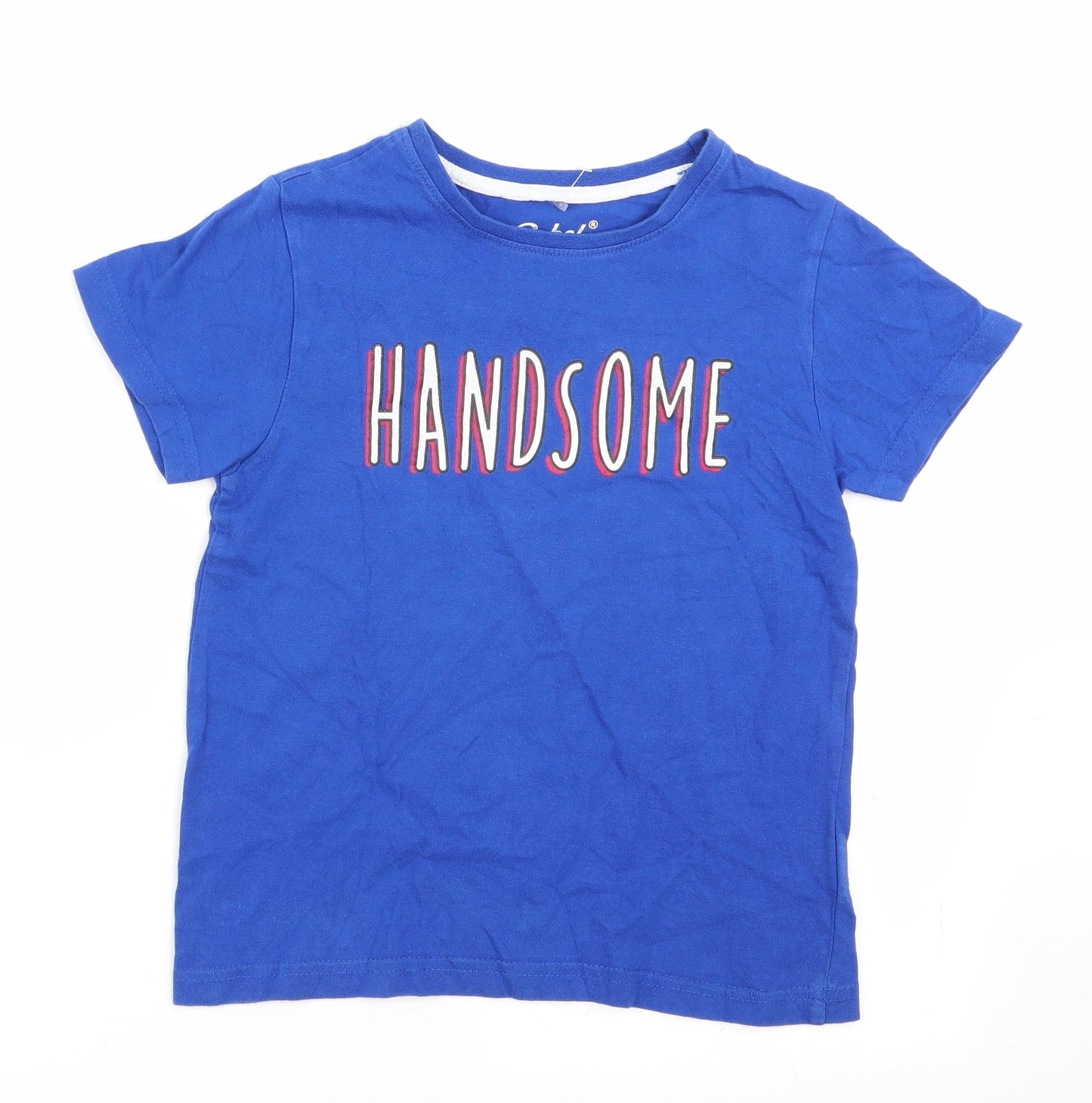 Rebel by Primark Boys Blue   Basic T-Shirt Size 6-7 Years